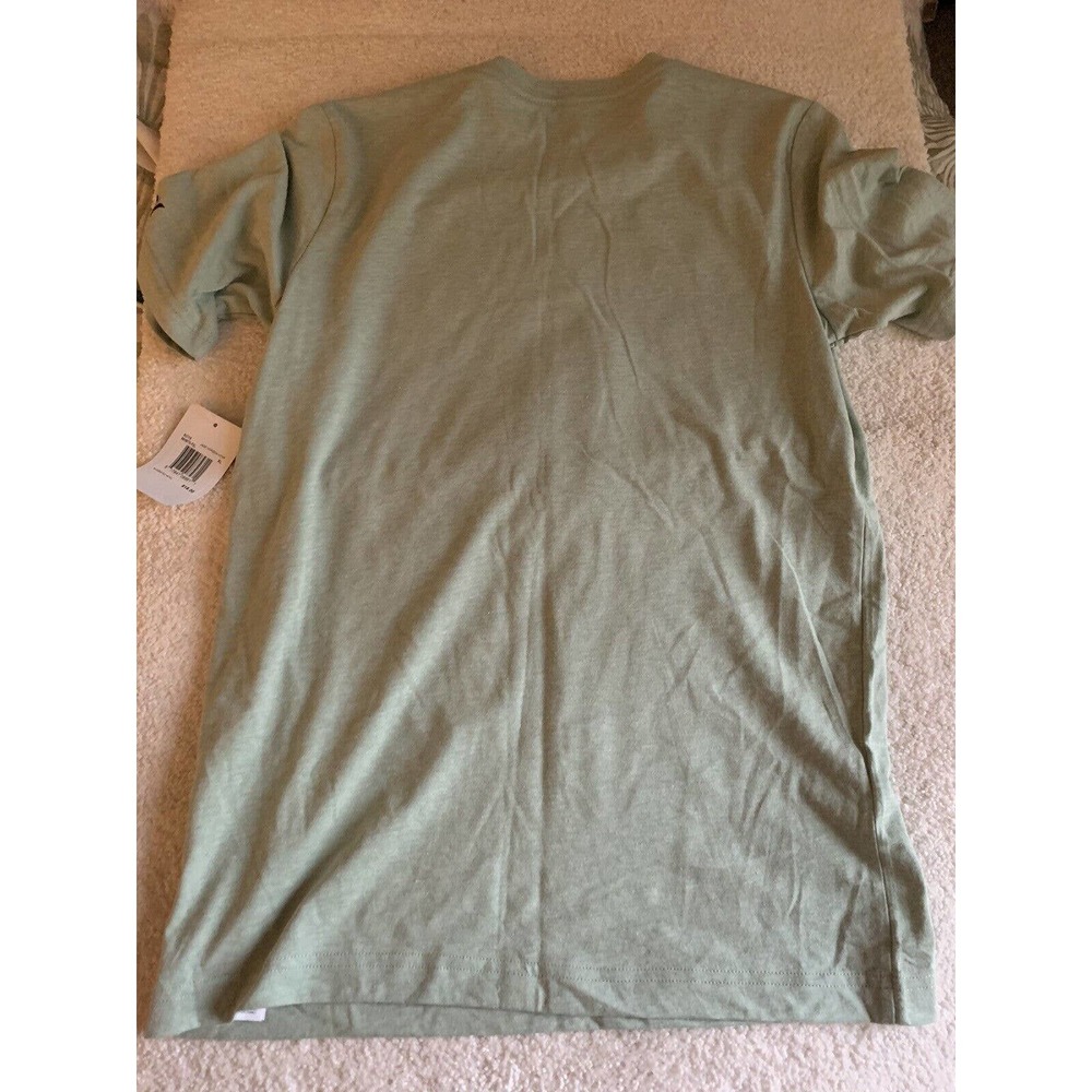 Hurley Boys Green Monkey On Bicycle Short Sleeve T-Shirt Size XL 13-15 Yrs - Picture 9 of 9